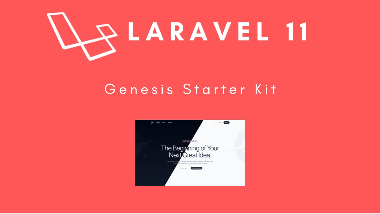 laravel-11-genesis-starter-kit-image